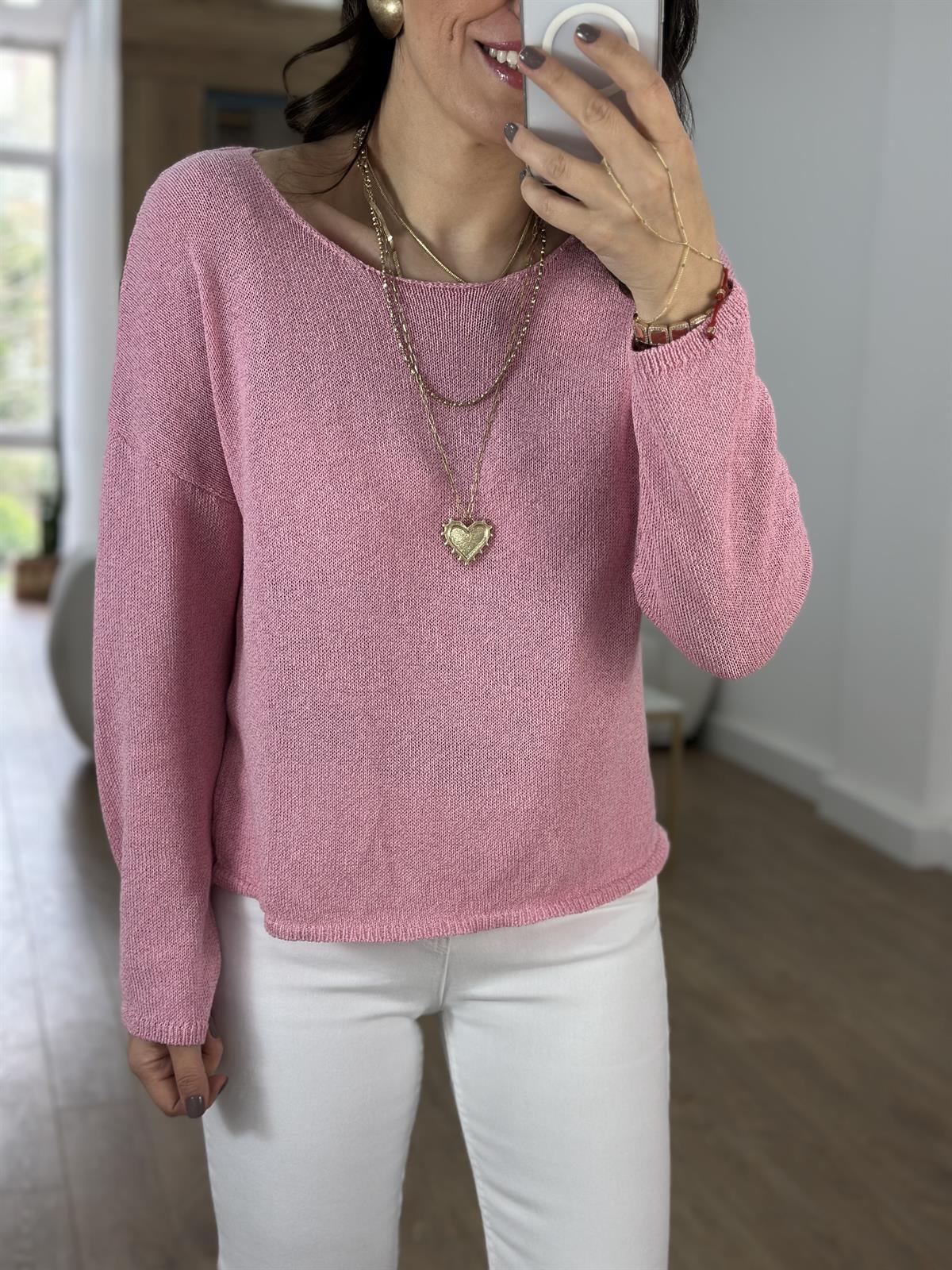 Salaş Merserize Triko - Pembe