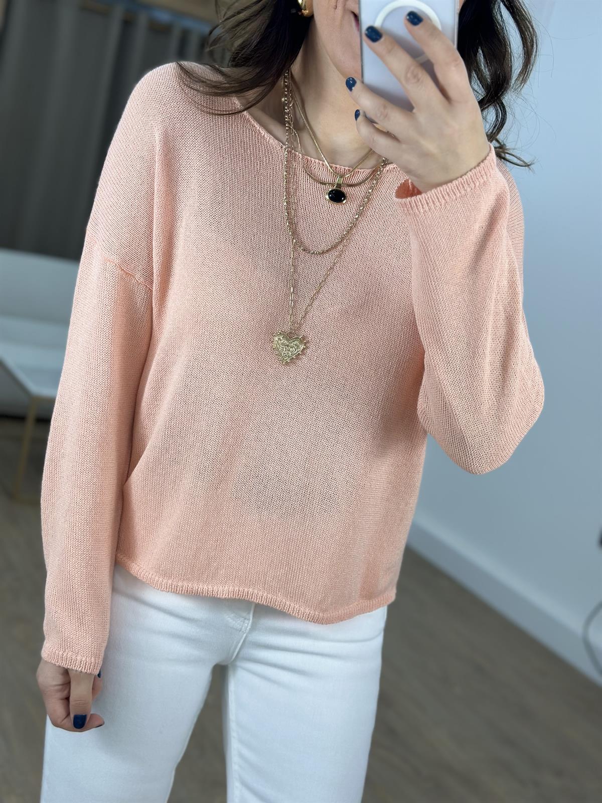 Salaş Merserize Triko - Somon