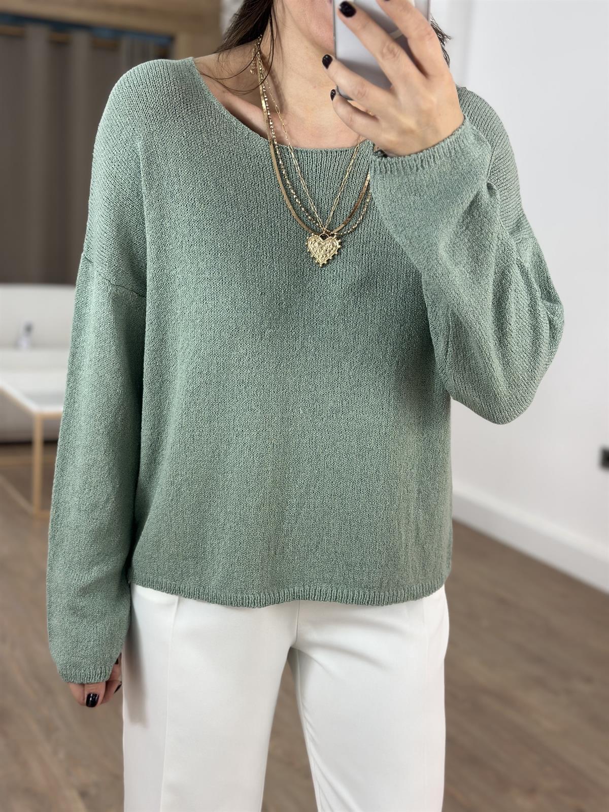 Salaş Merserize Triko - Yeşil