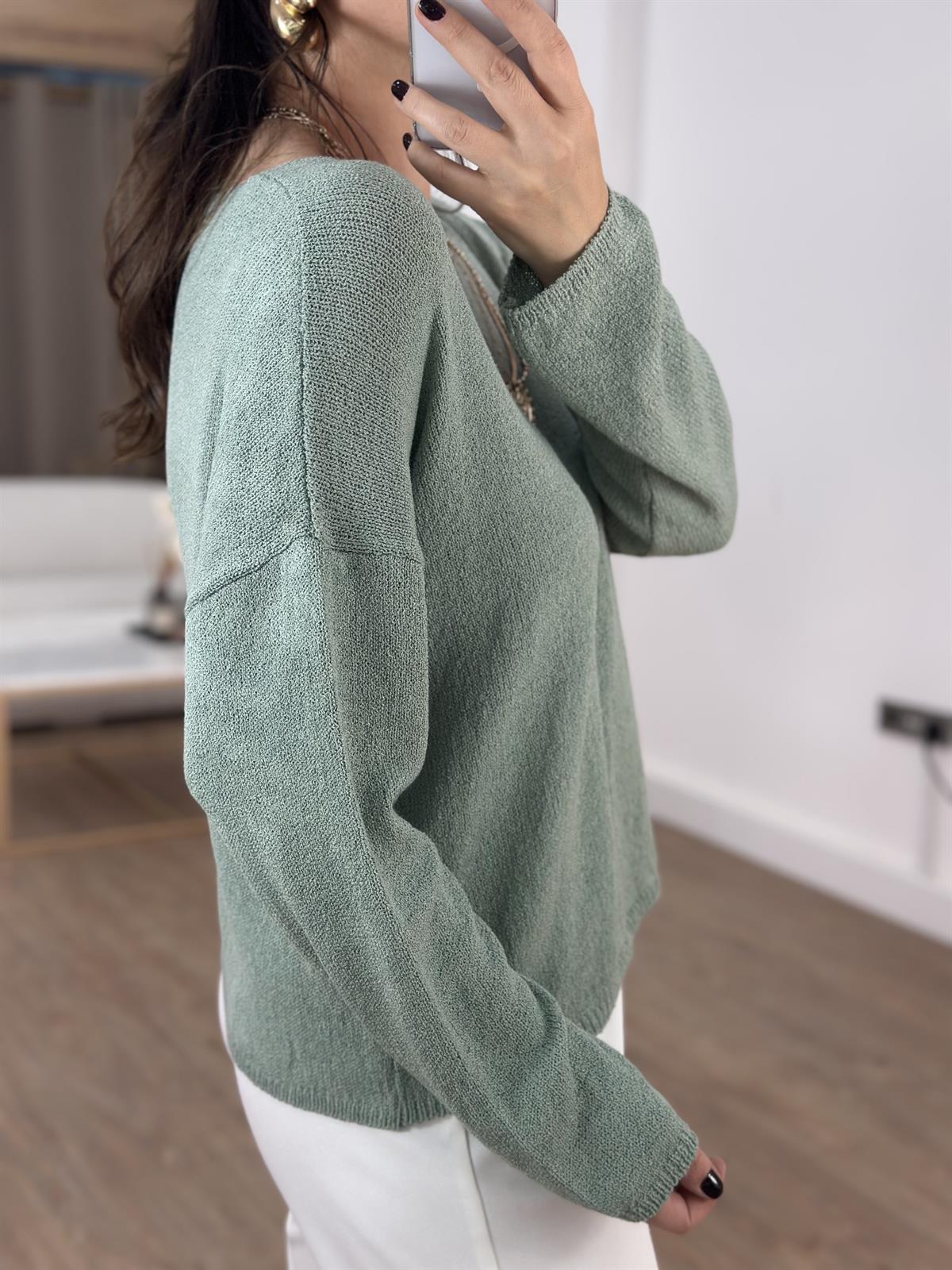 Salaş Merserize Triko - Yeşil