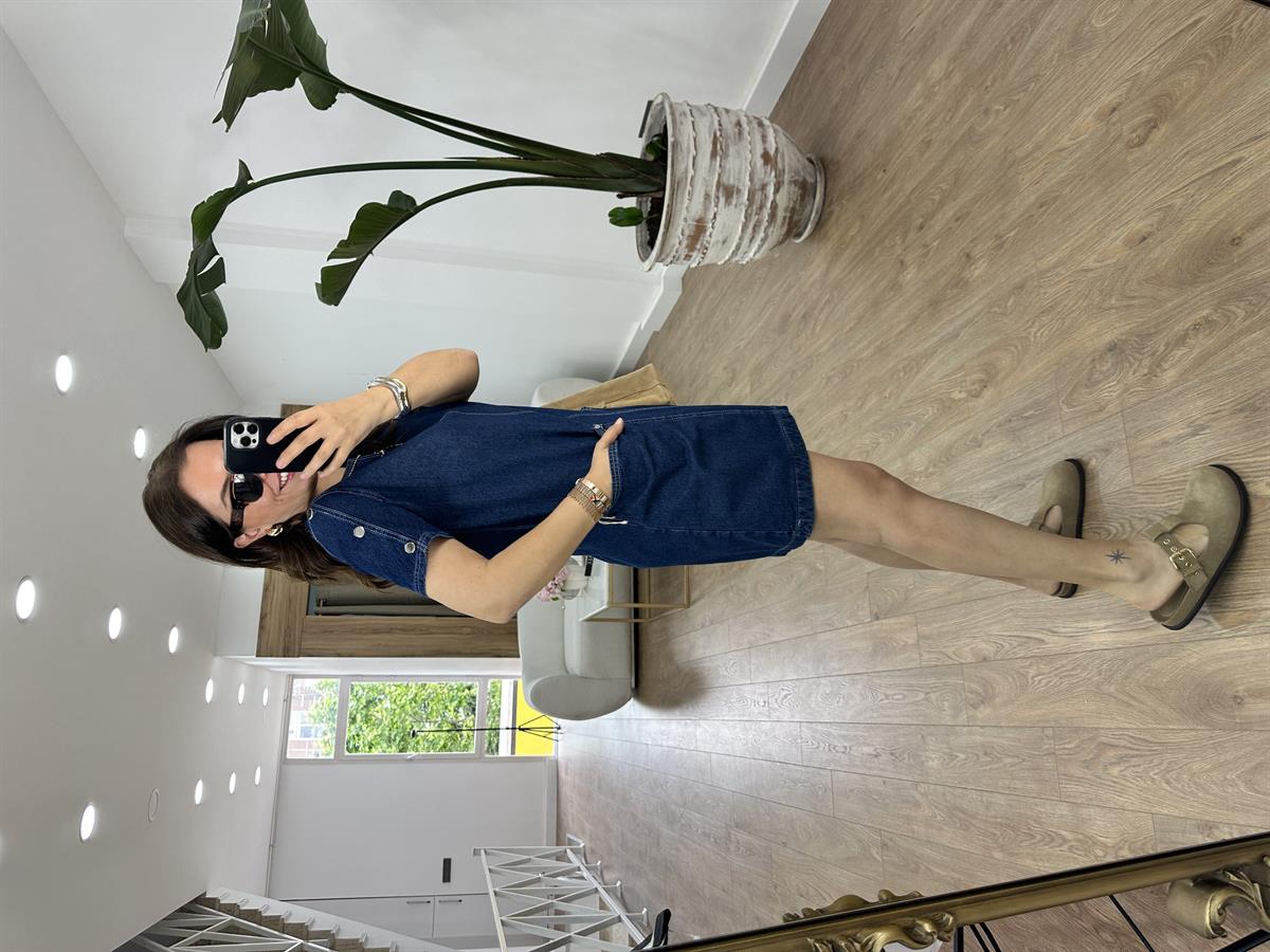Torba Cepli Denim Elbise