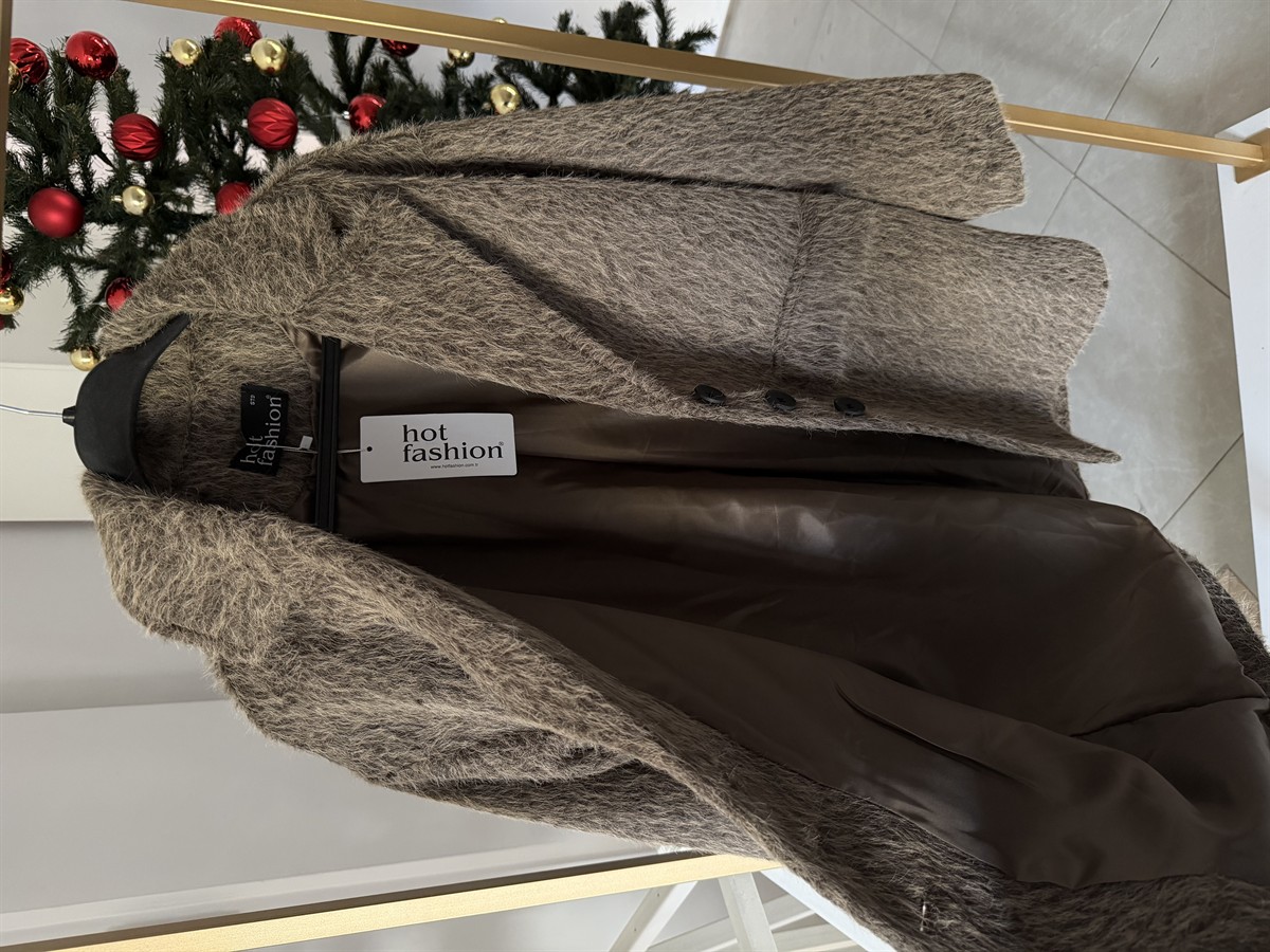 Tüylü Kaşe Kaban - Vizon