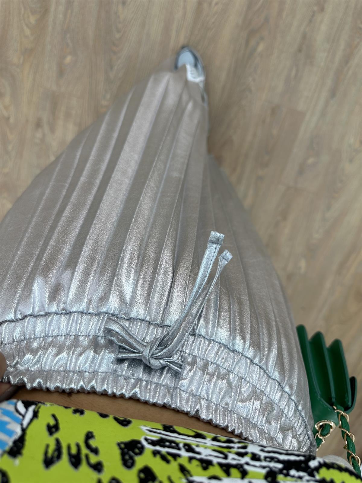 Varaklı Piliseli Uzun Etek