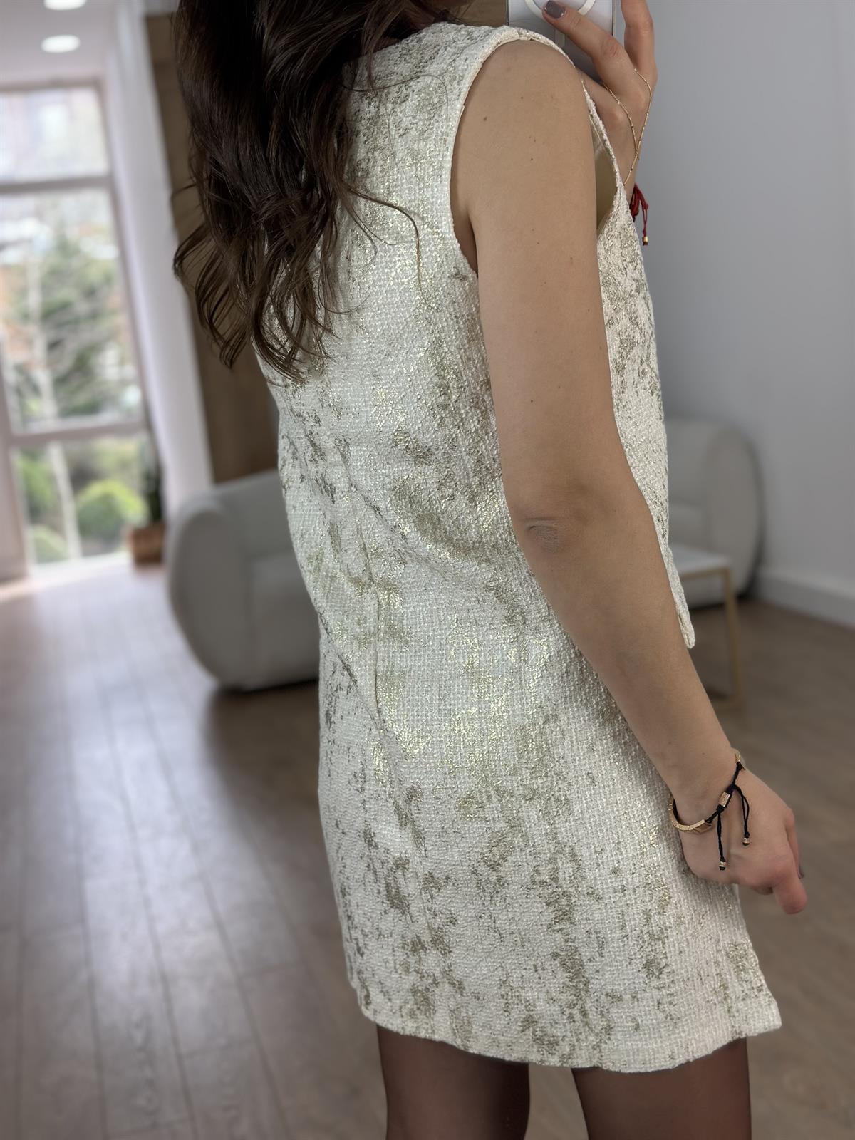 Varaklı Tüvit Elbise