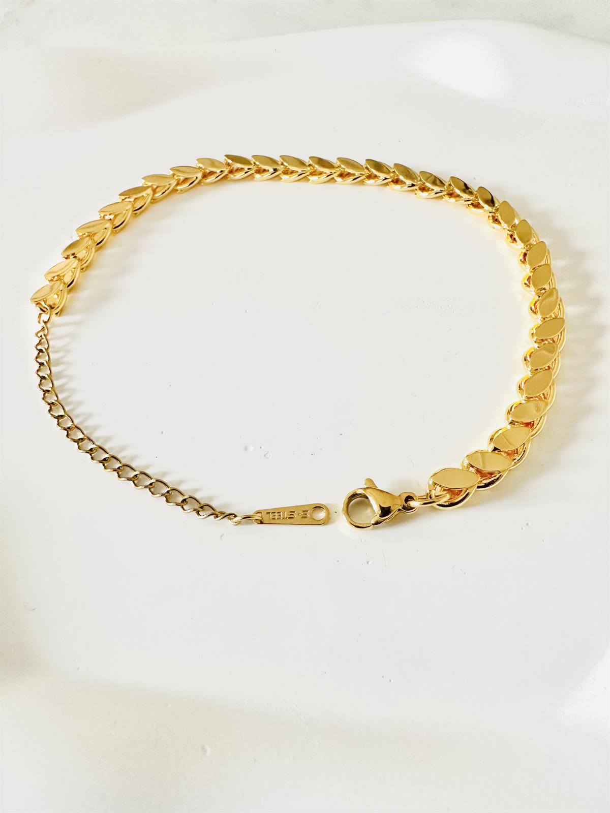 Vip Seri Arpa Gold Bileklik