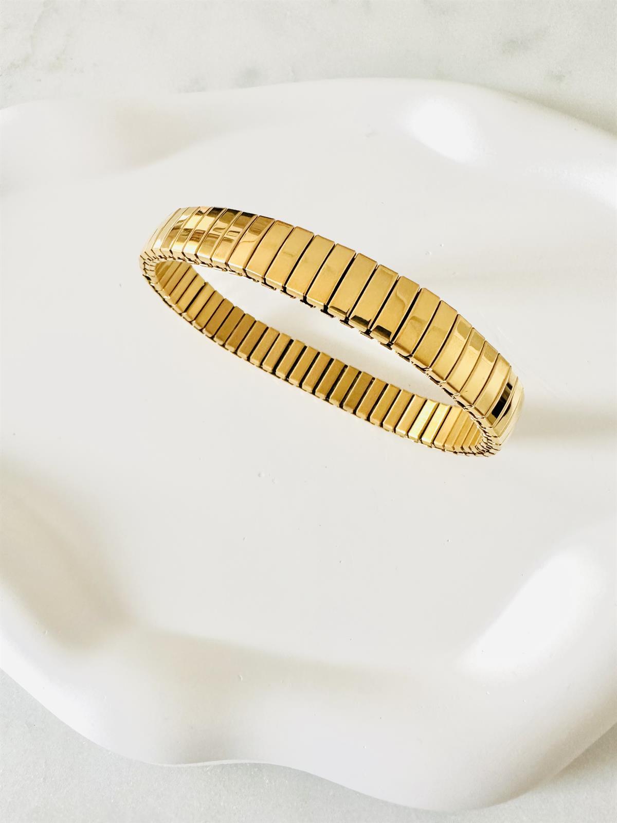 Vip Seri Gold Lastikli Bileklik