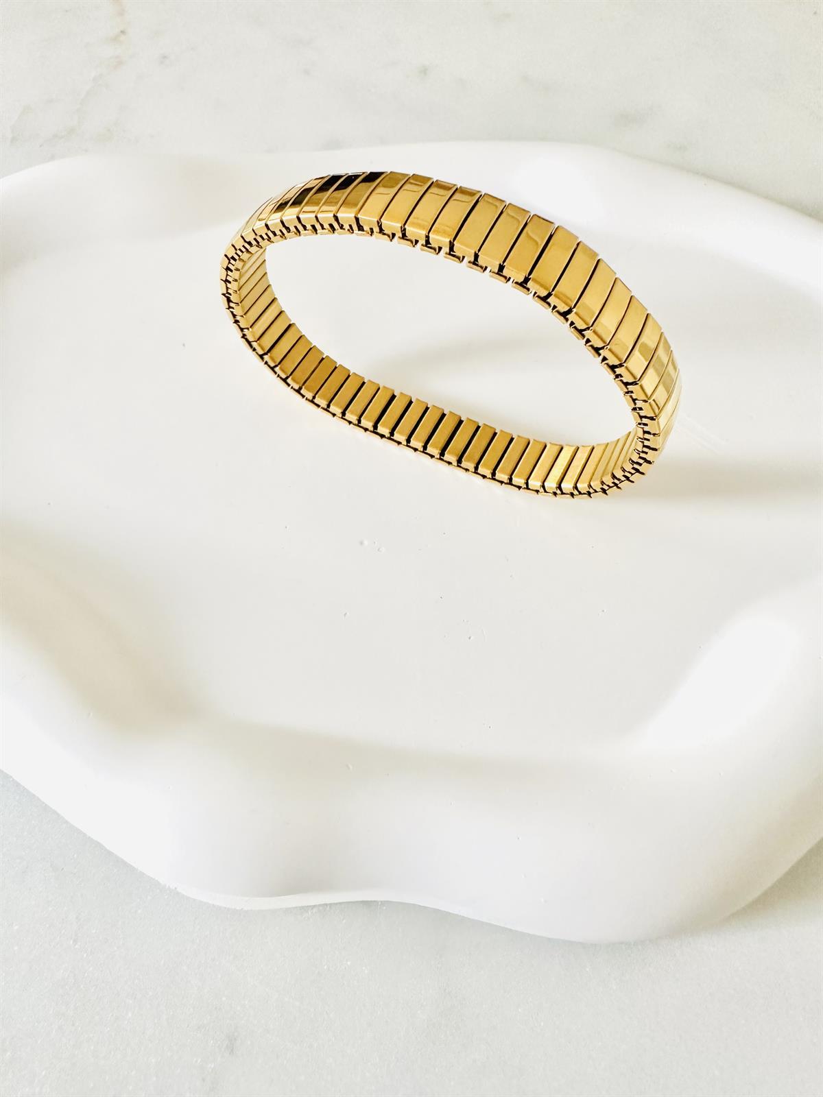 Vip Seri Gold Lastikli Bileklik
