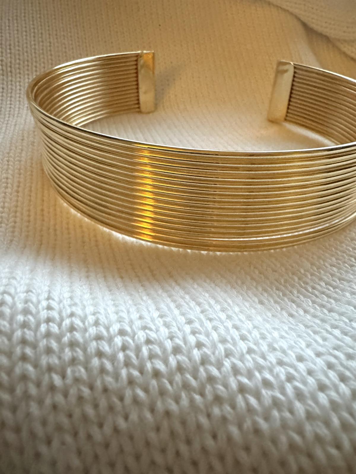 Vip Seri Kalın Telli Gold Boyun Kolye