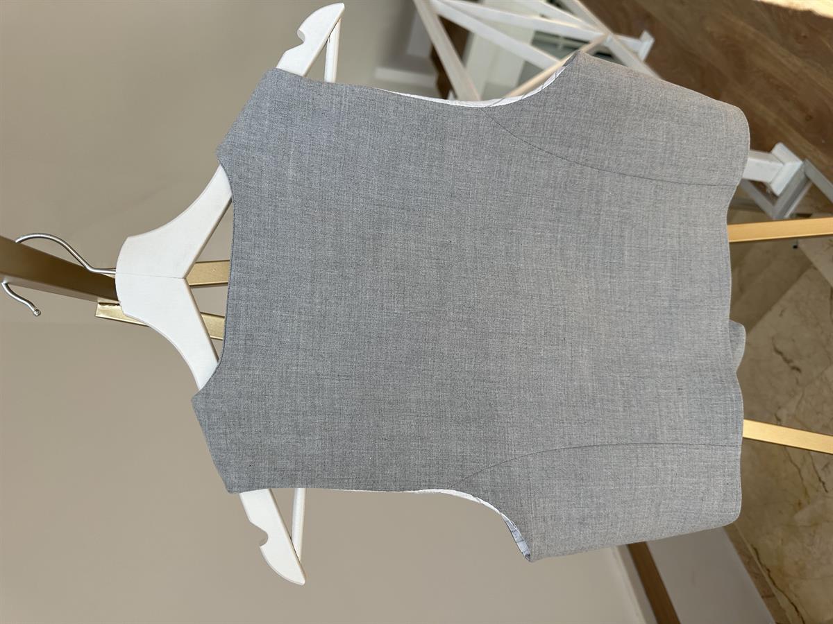 Viskon Kumaş Astarlı Yelek