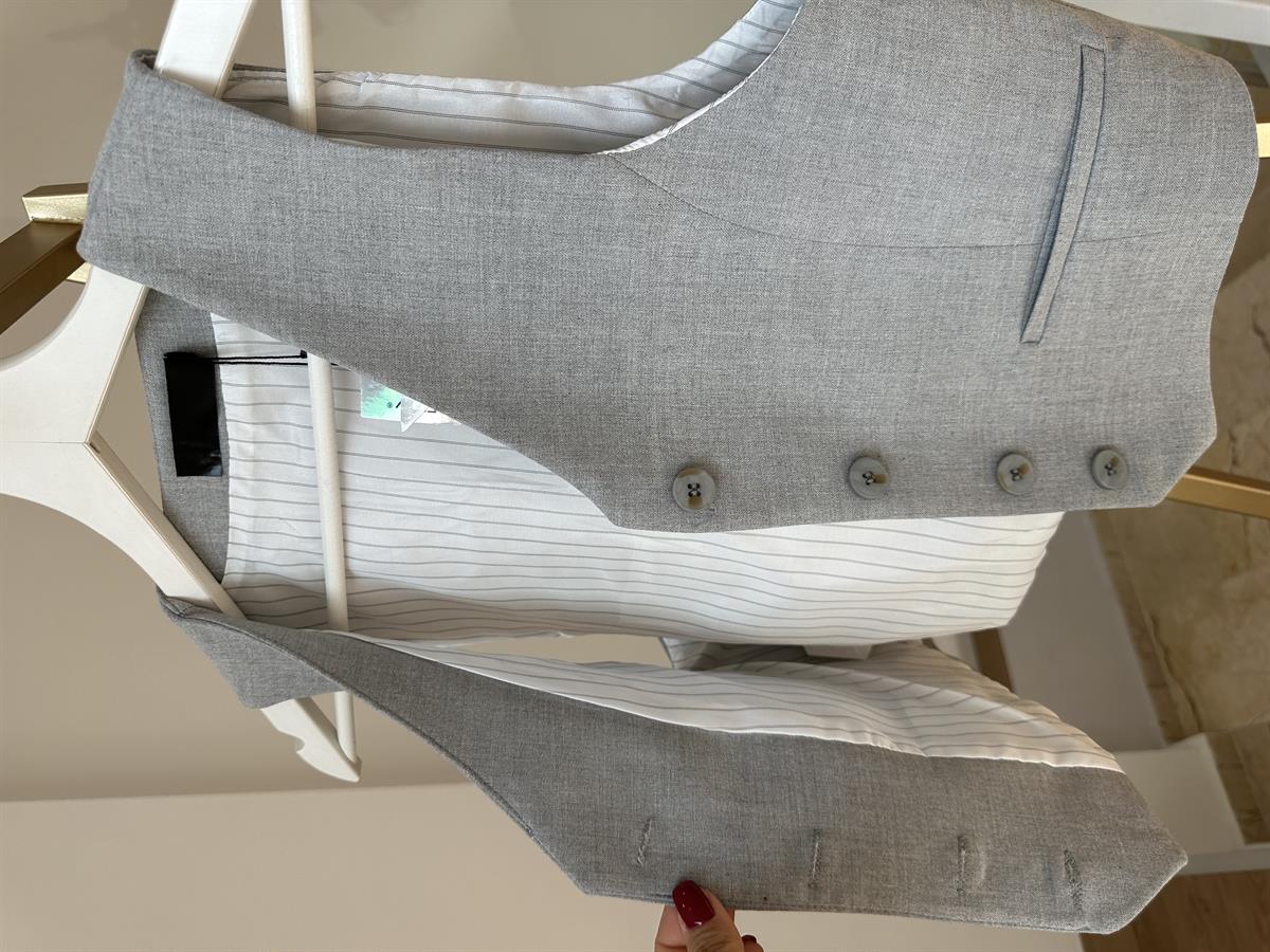 Viskon Kumaş Astarlı Yelek