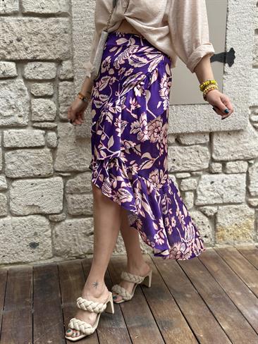 Volan Detaylı Anvelop Etek