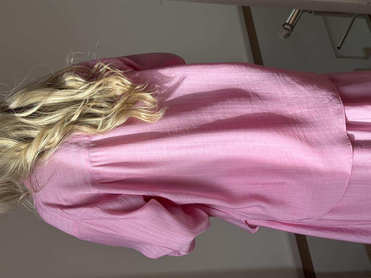 Vual Etek Gömlek Takım - Pembe