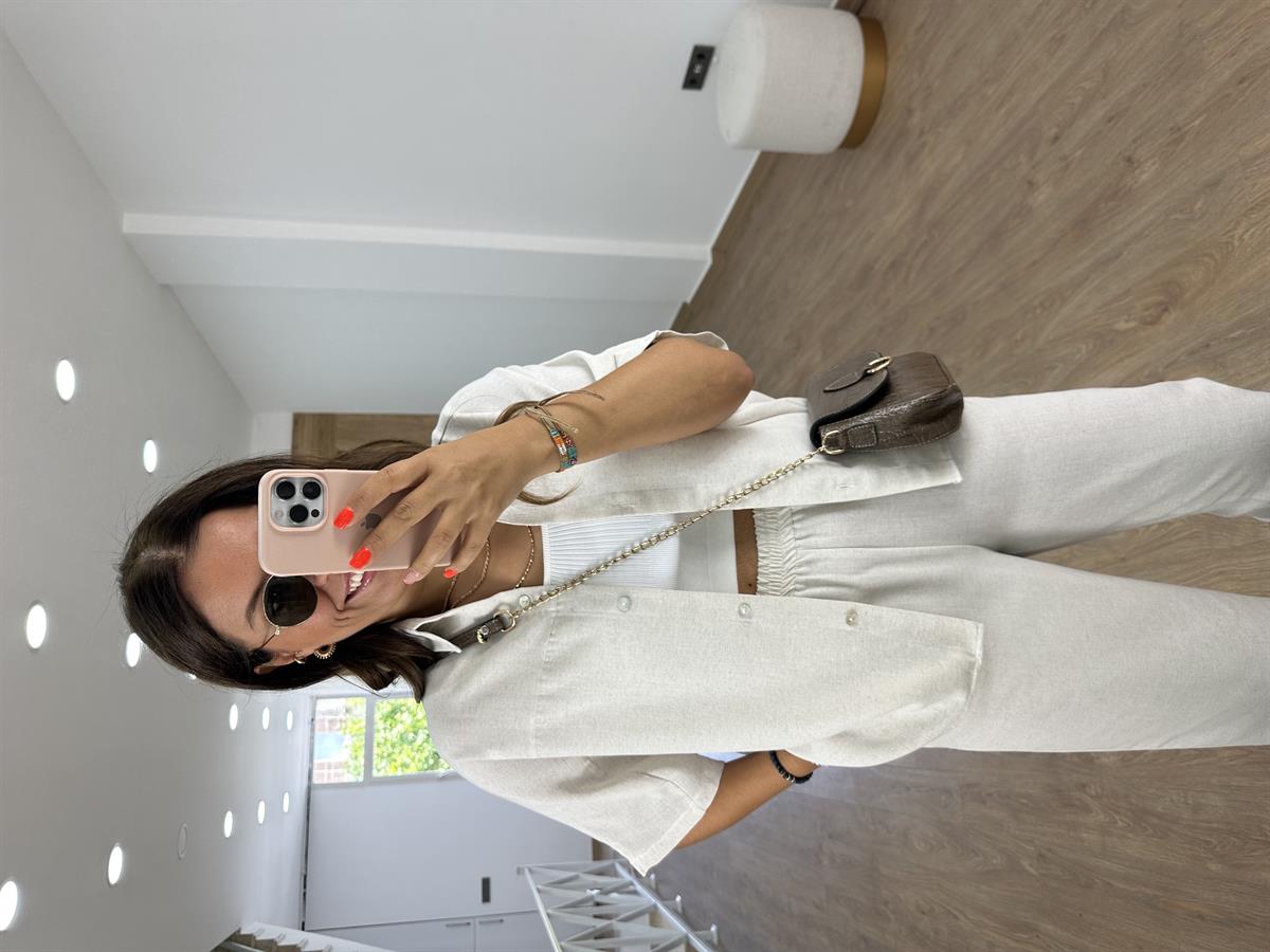 Yarasa Kol keten Takım-Taş