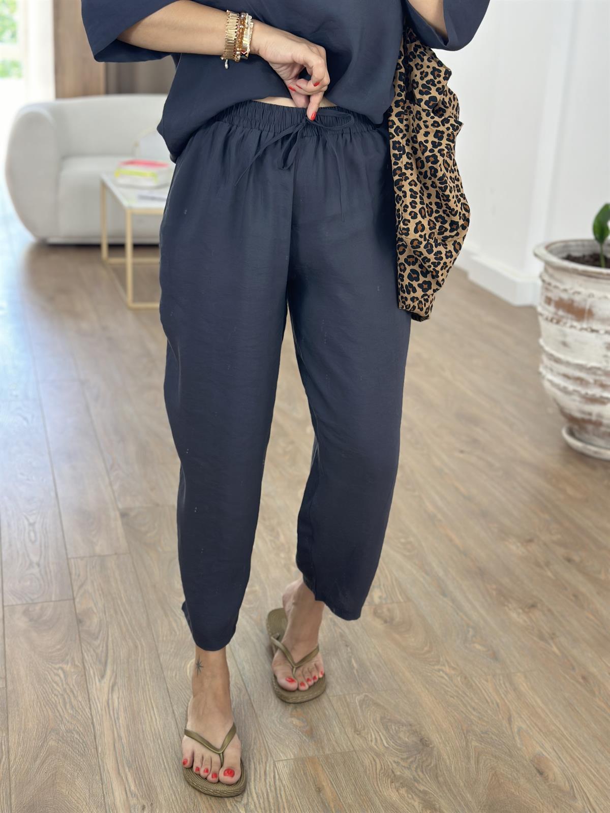 Yarım Kol Basic Tiril Takım-Antrasit