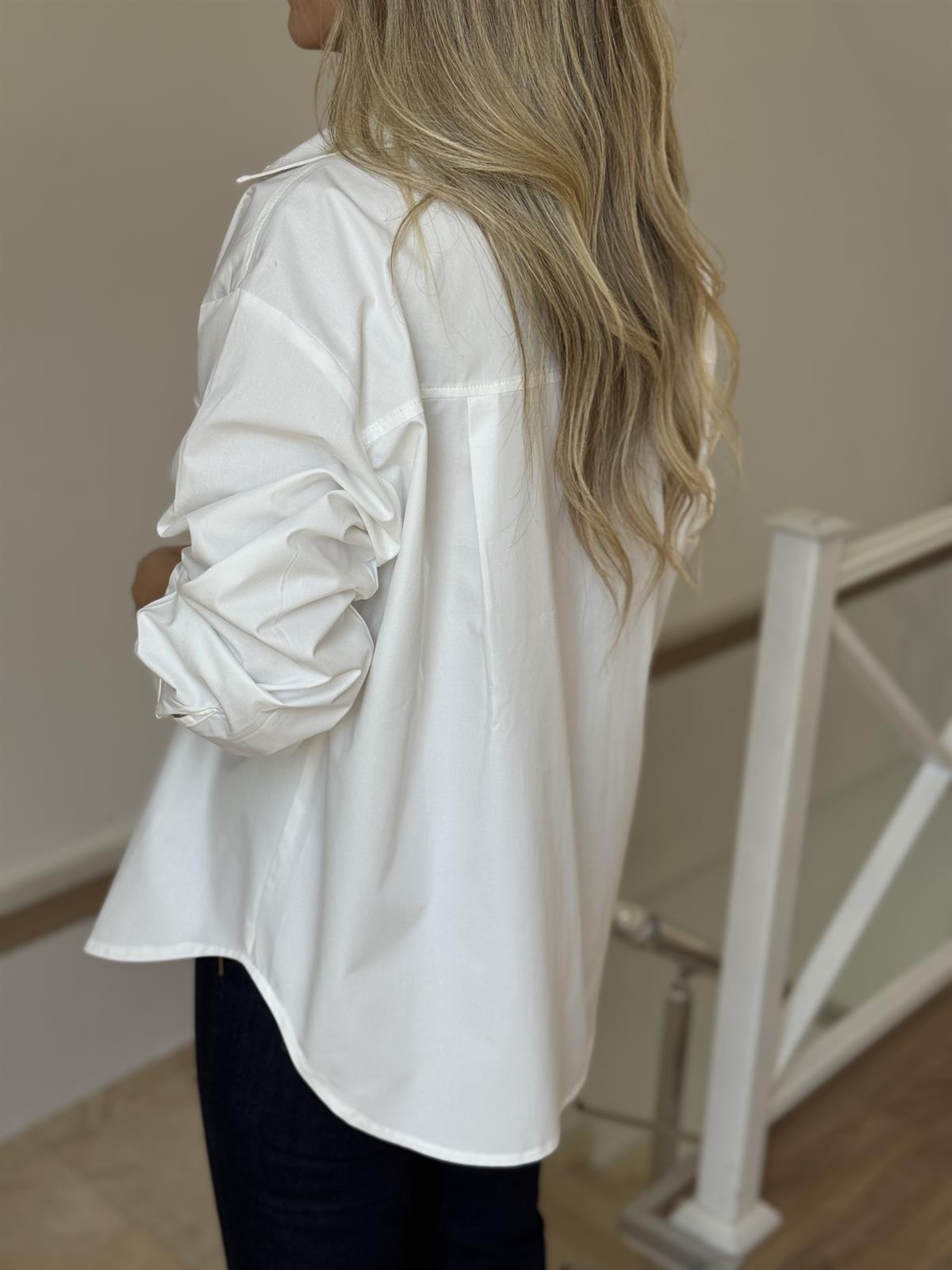 Yıldız İşlemeli Gömlek