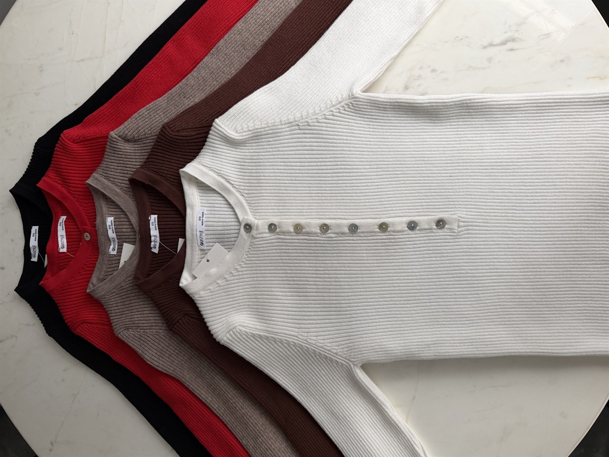 Yumuşak Dokulu Likralı Fitilli Triko - Kırmızı