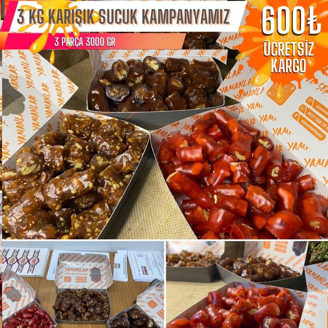 3 KG KARIŞIK SUCUK