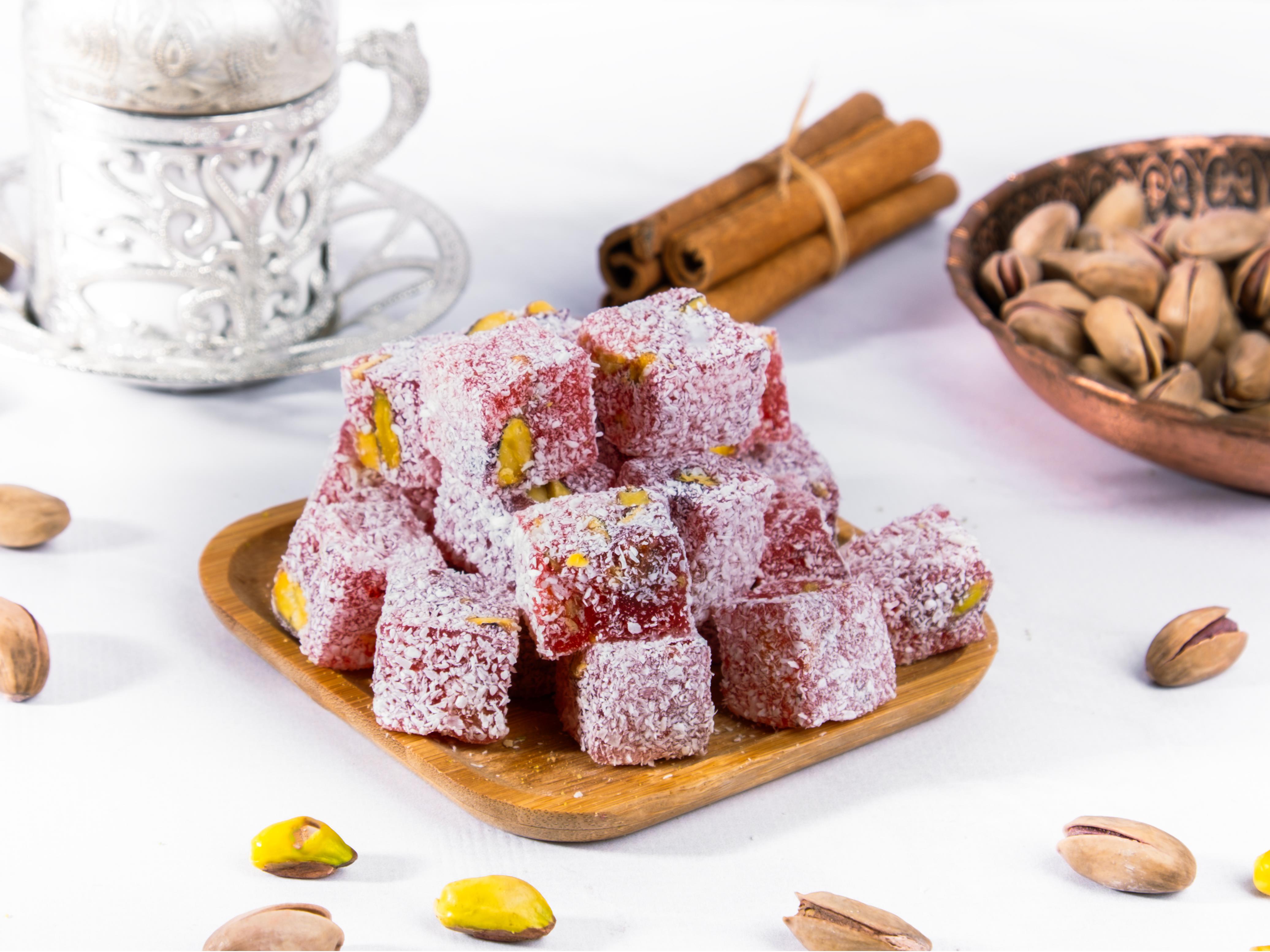 NARLI ÇİFTE KAVRULMUŞ LOKUM