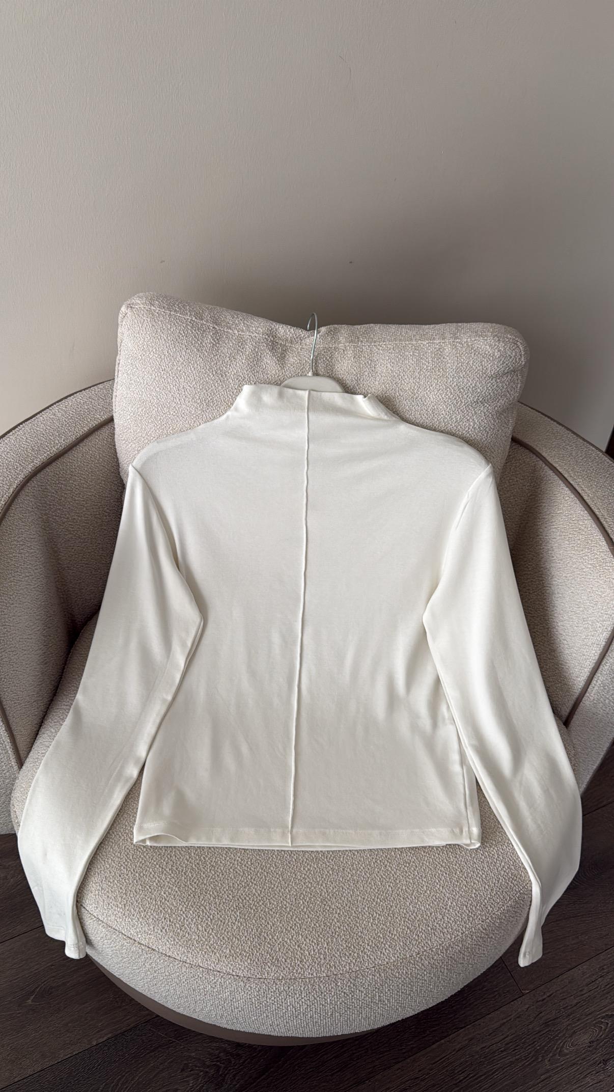 Dikiş Detaylı Body- Ekru