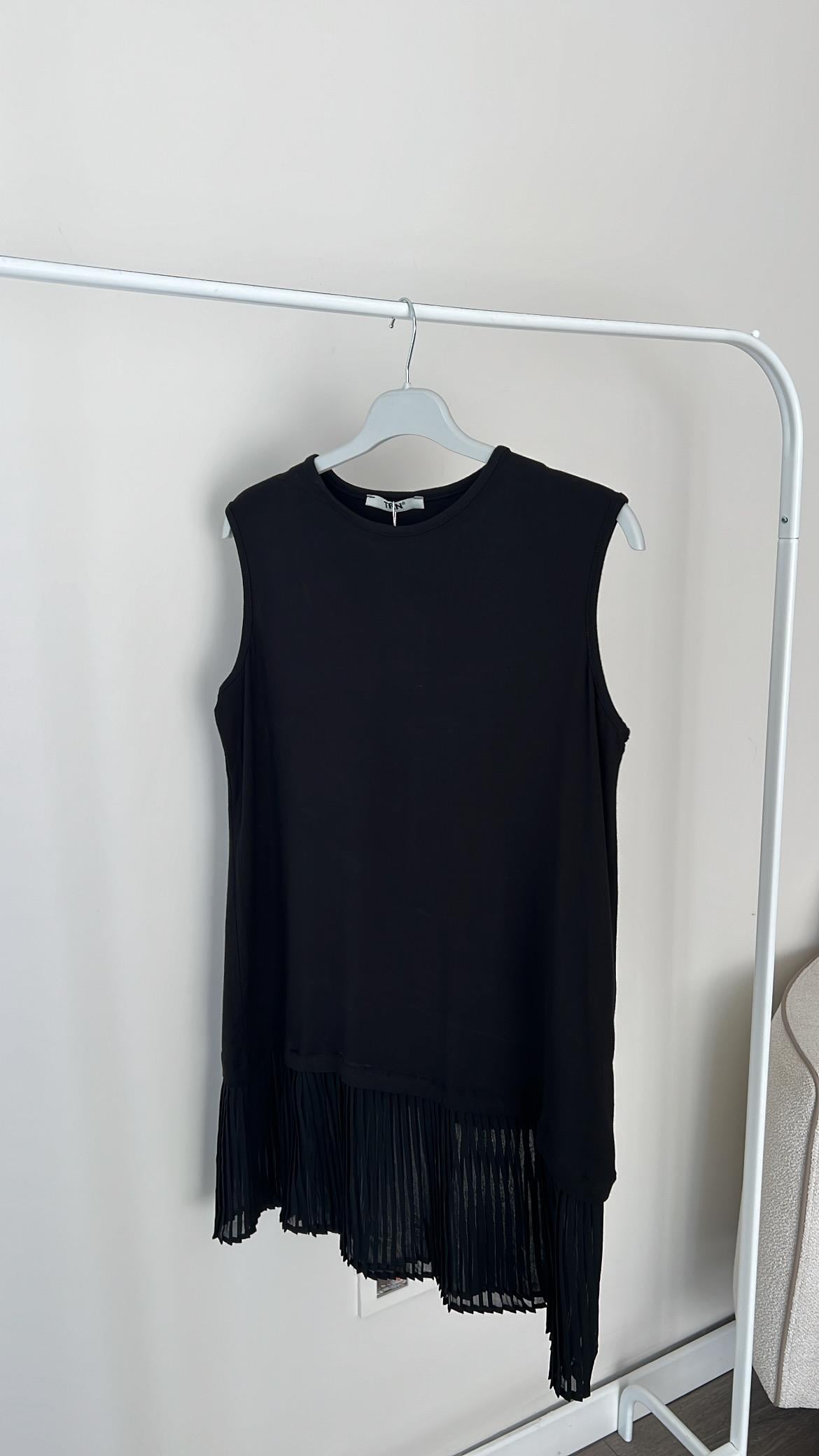 Piliseli İçlik - Siyah