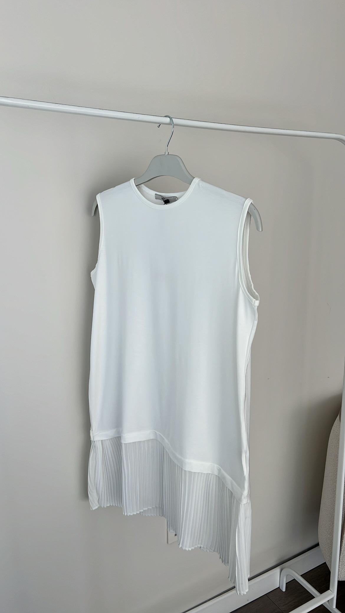 Piliseli İçlik - Beyaz