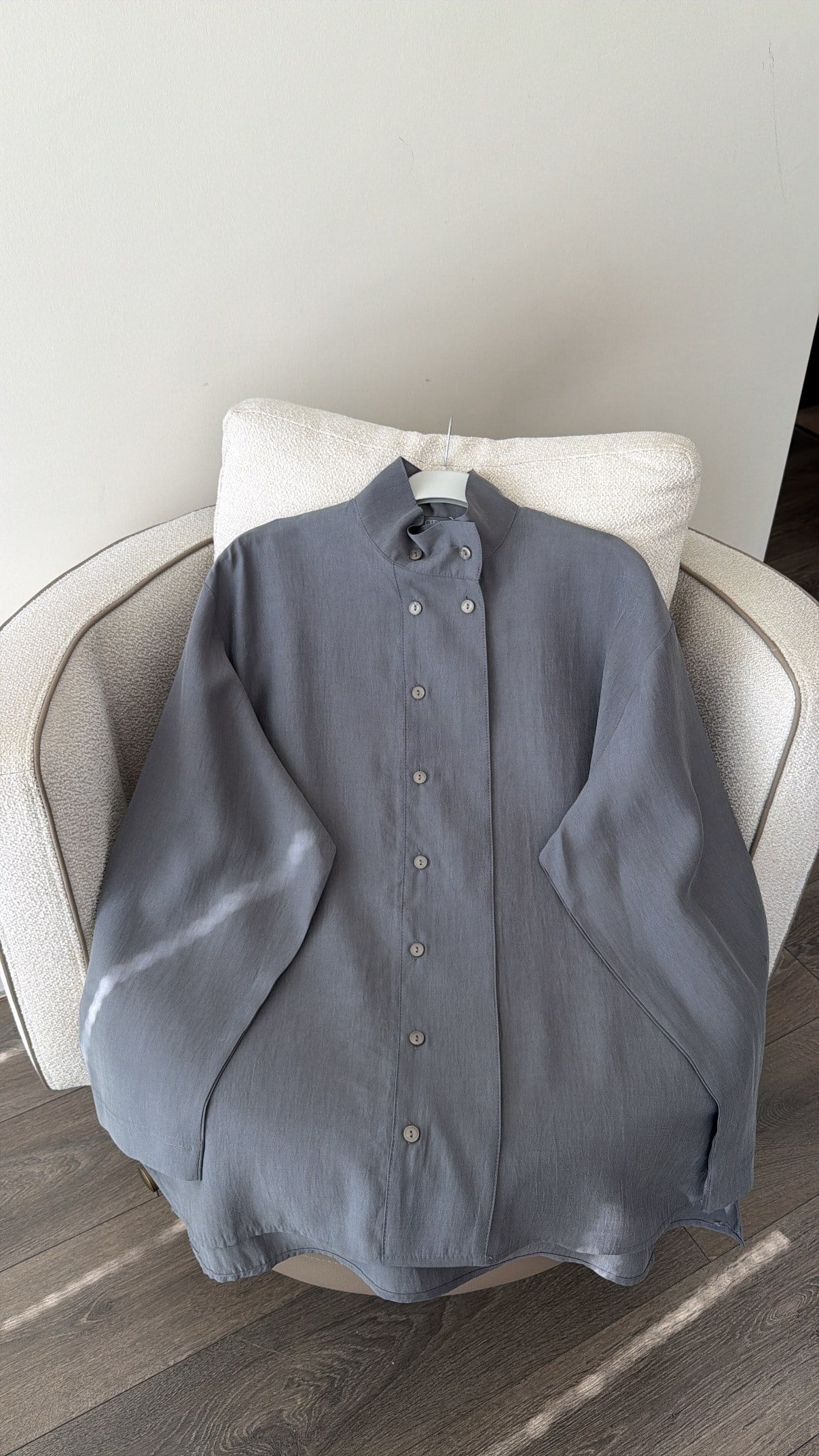 TENSEL GÖMLEK - ANTRASİT