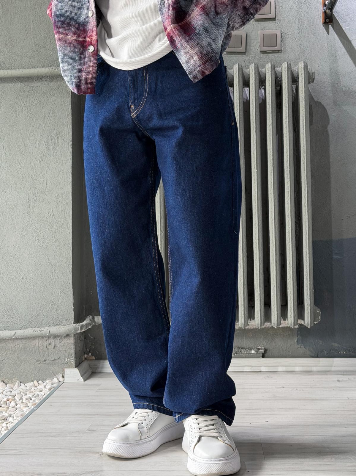 Baggy Fit Kot Pantolon