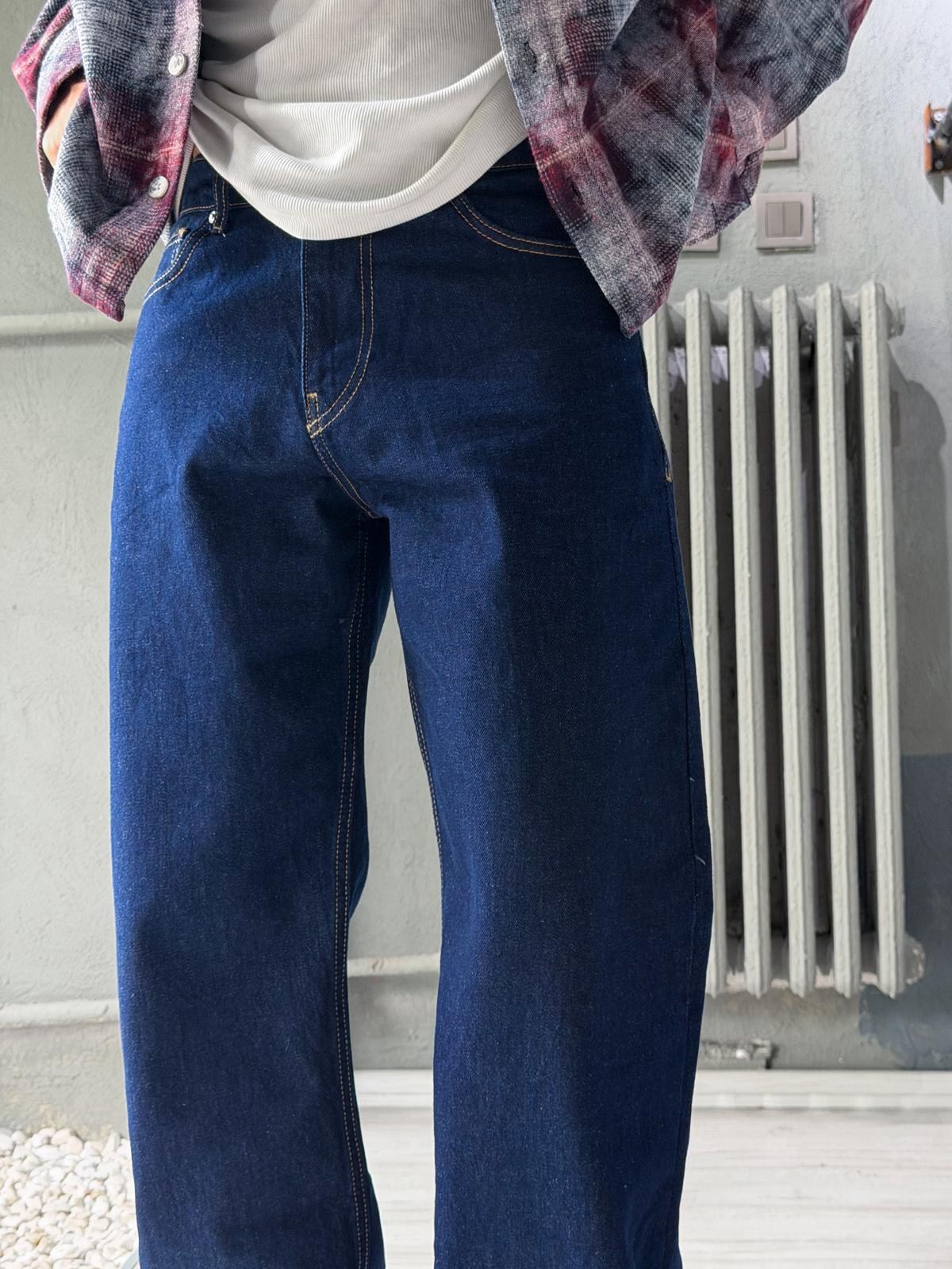 Baggy Fit Kot Pantolon