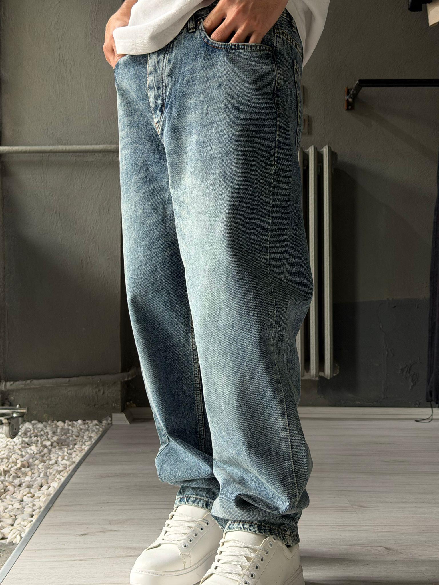 Baggy Kalıp Kot Pantolon