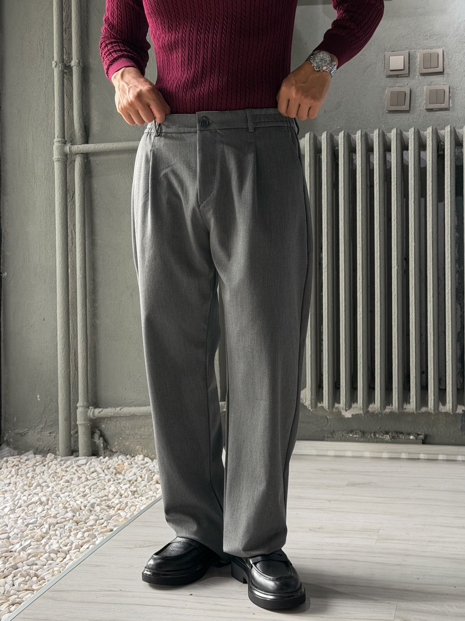 Casual Baggy Kalıp Pantolon