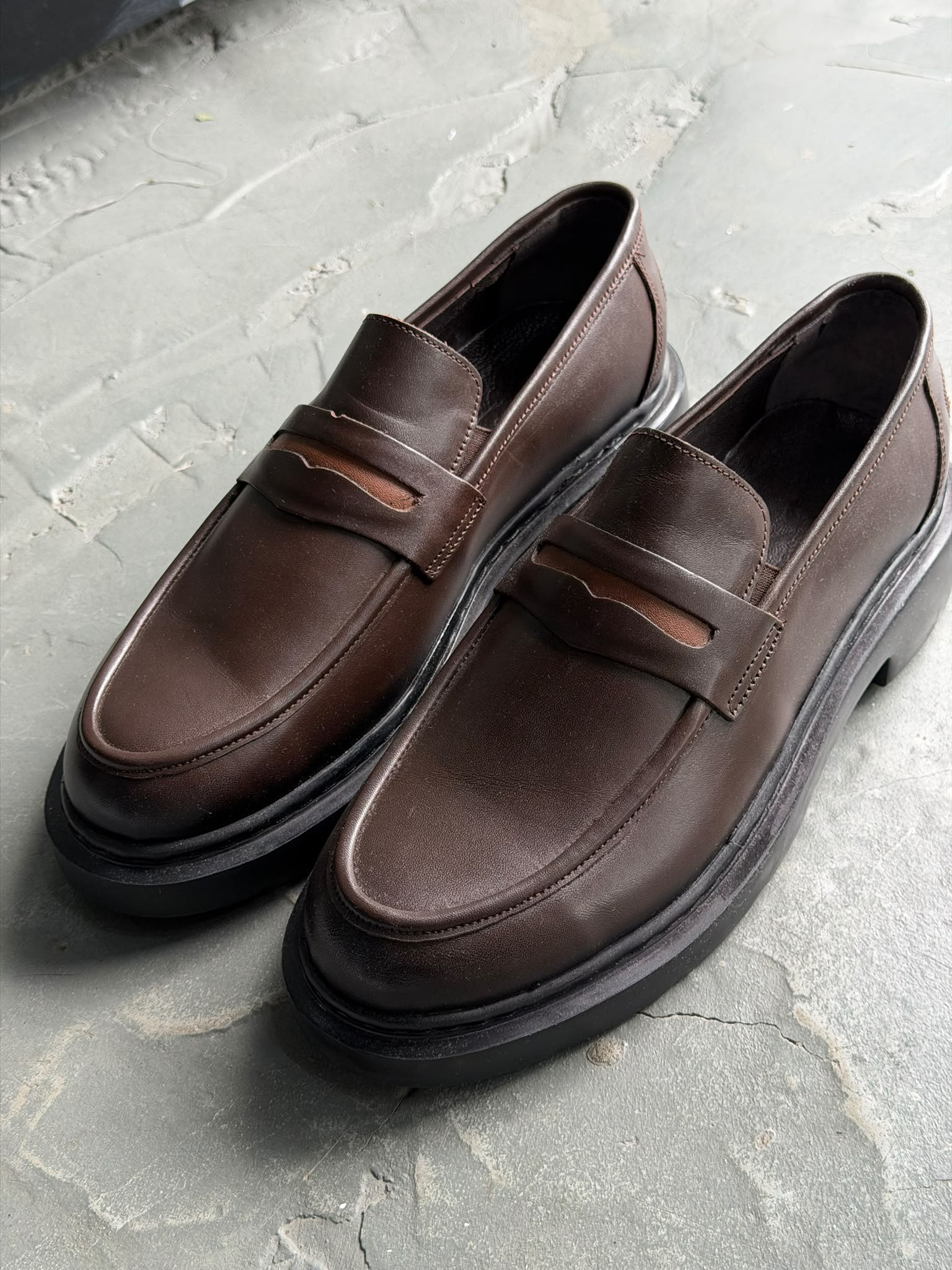 Hakiki Deri Loafer Ayakkabı