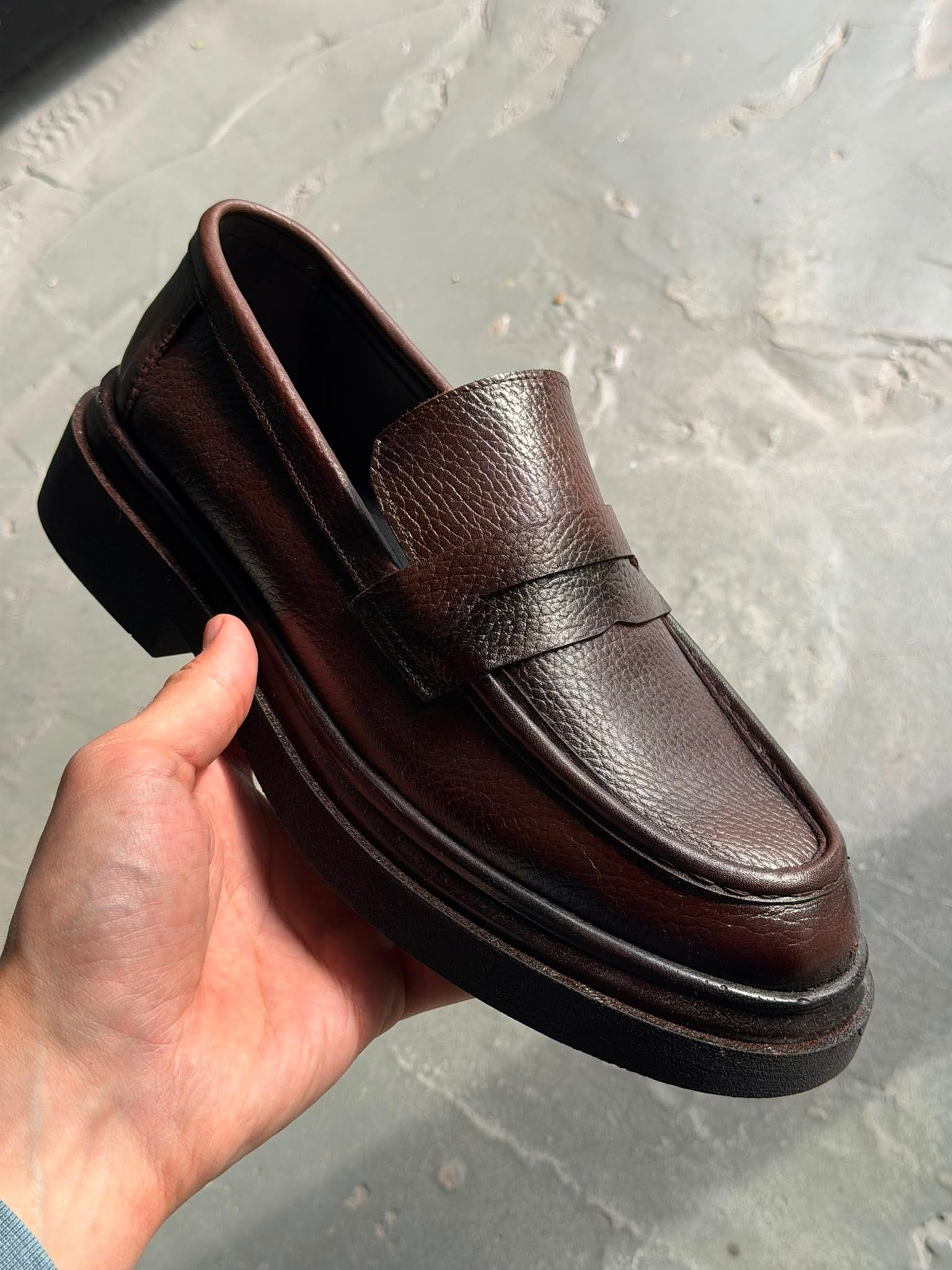 Hakiki Deri Loafer Ayakkabı