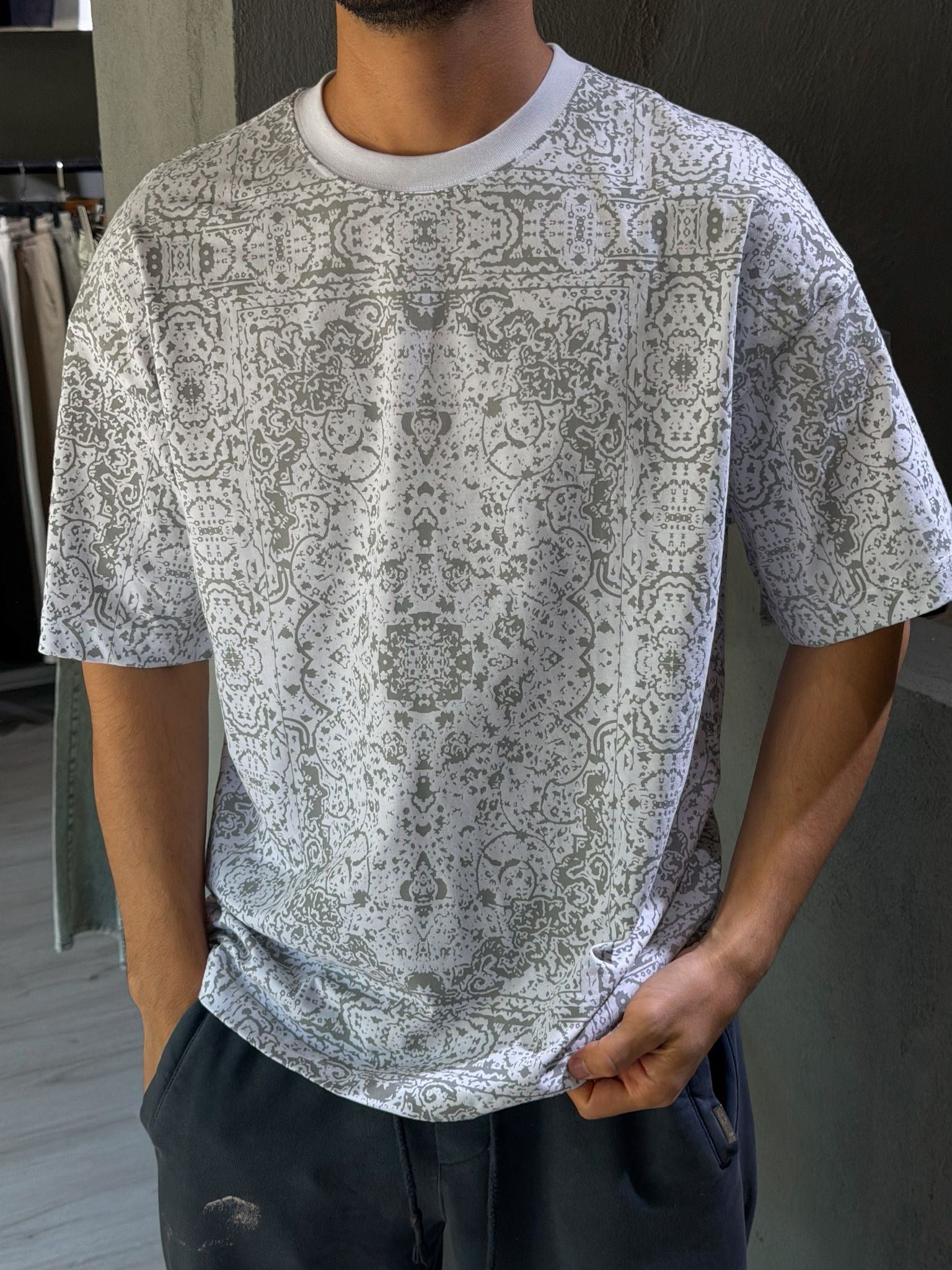 Oversize Detaylı T-shirt