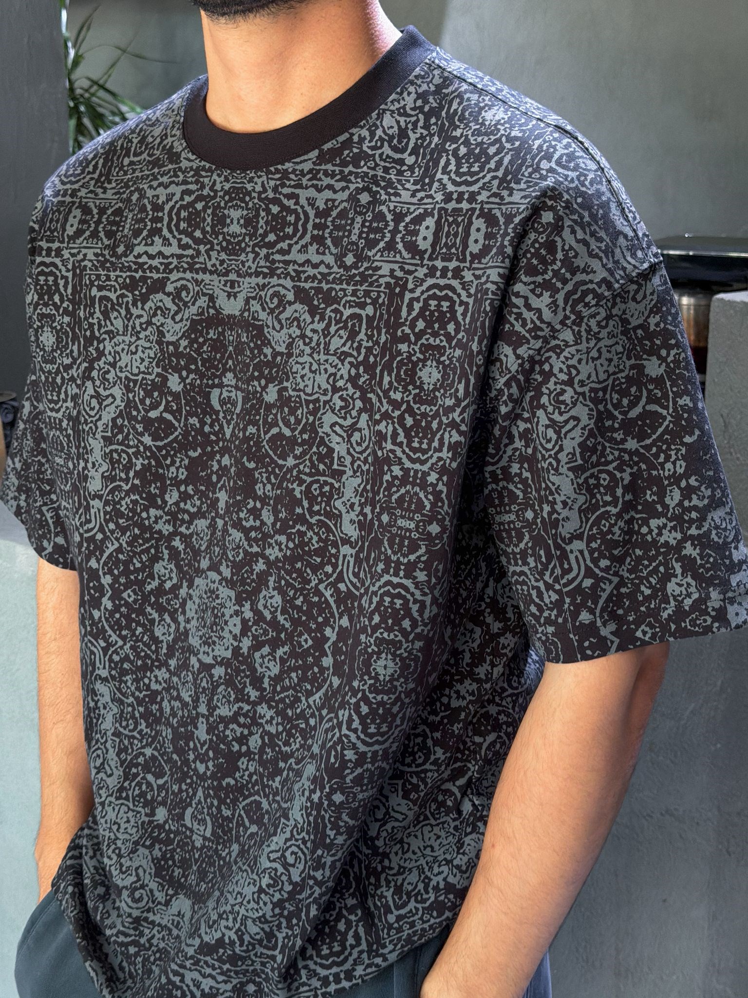 Oversize Detaylı T-shirt