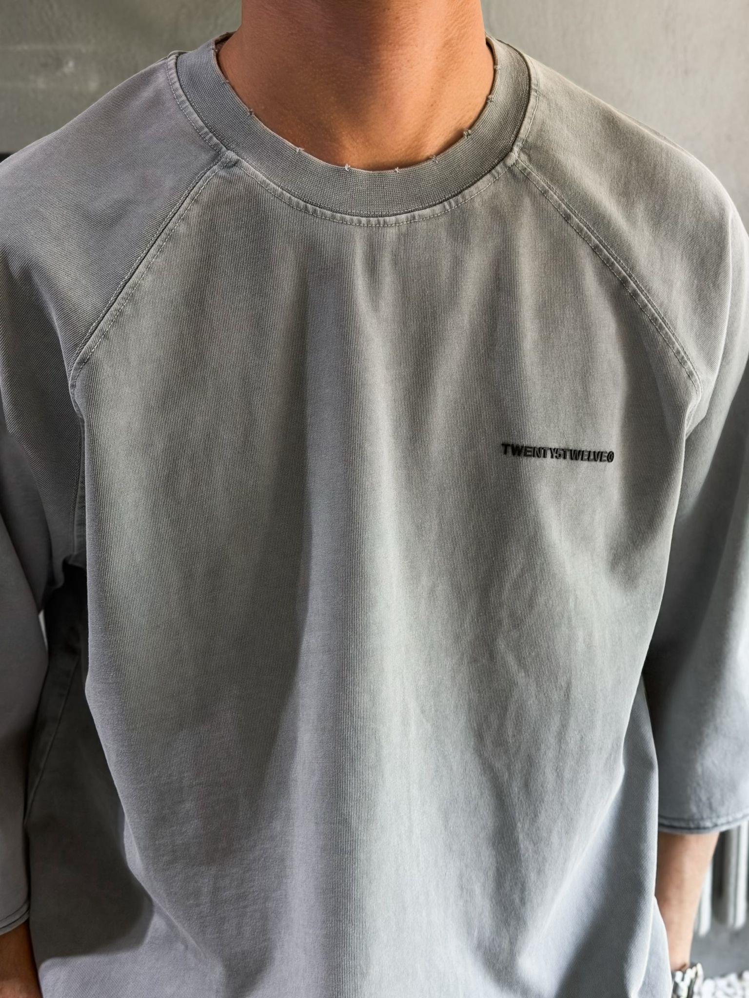 Oversize fakir kol yıkamalı t shirt