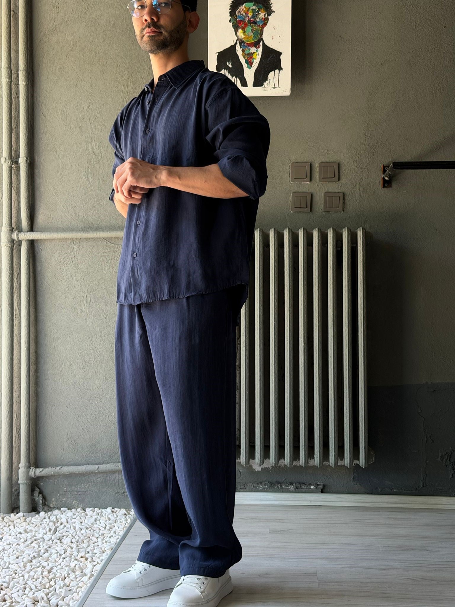 Oversize Modal Kumaş Alt-üst Takım