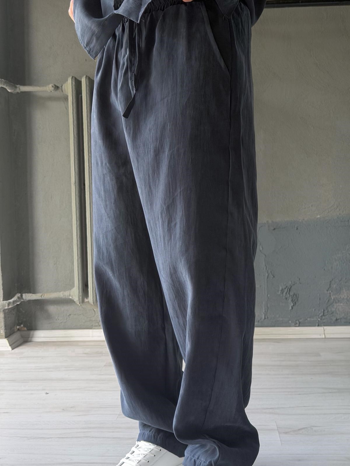 Oversize Tensel Kumaş Alt-üst Takım