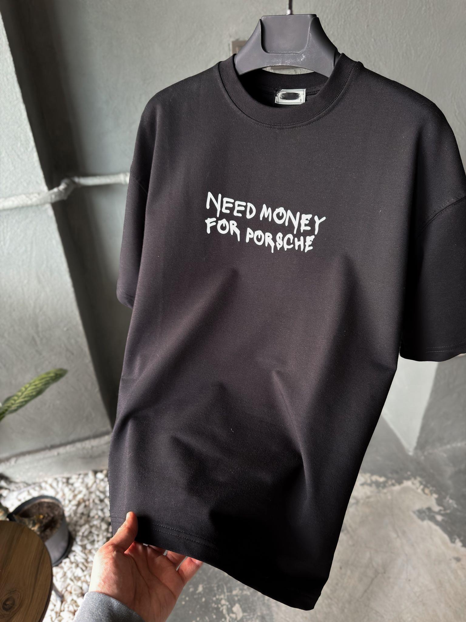 Overszie Baskılı Patch Printing T-shirt