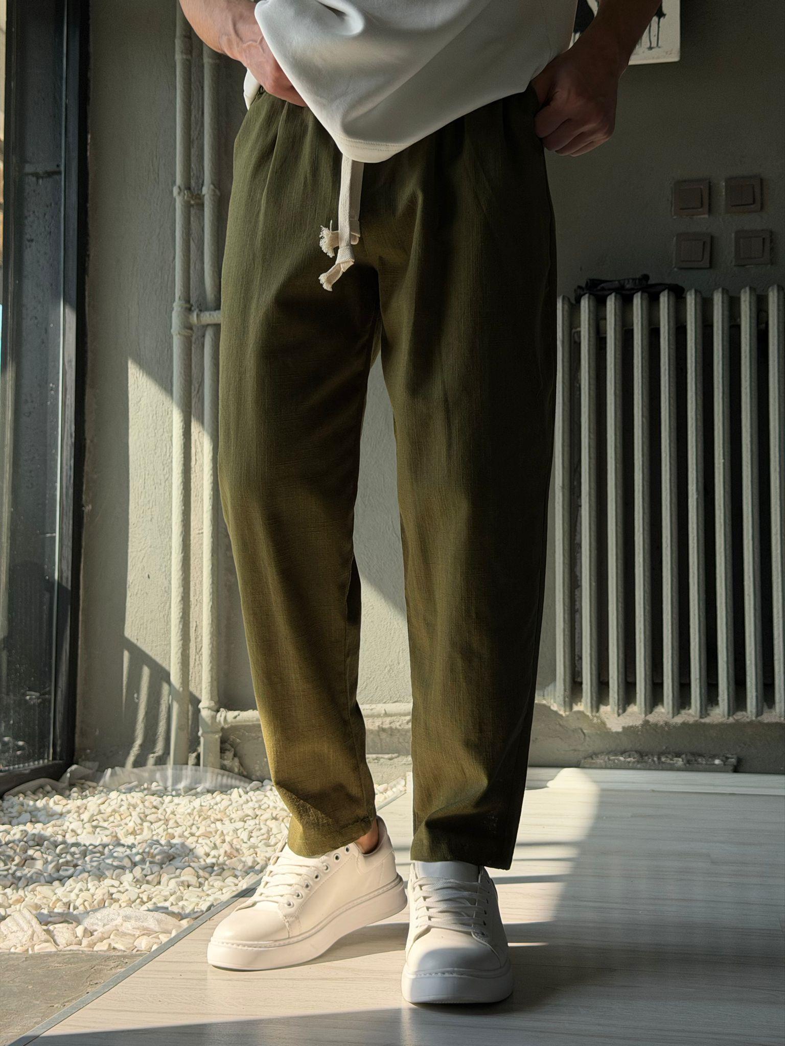 salaş keten pantalon