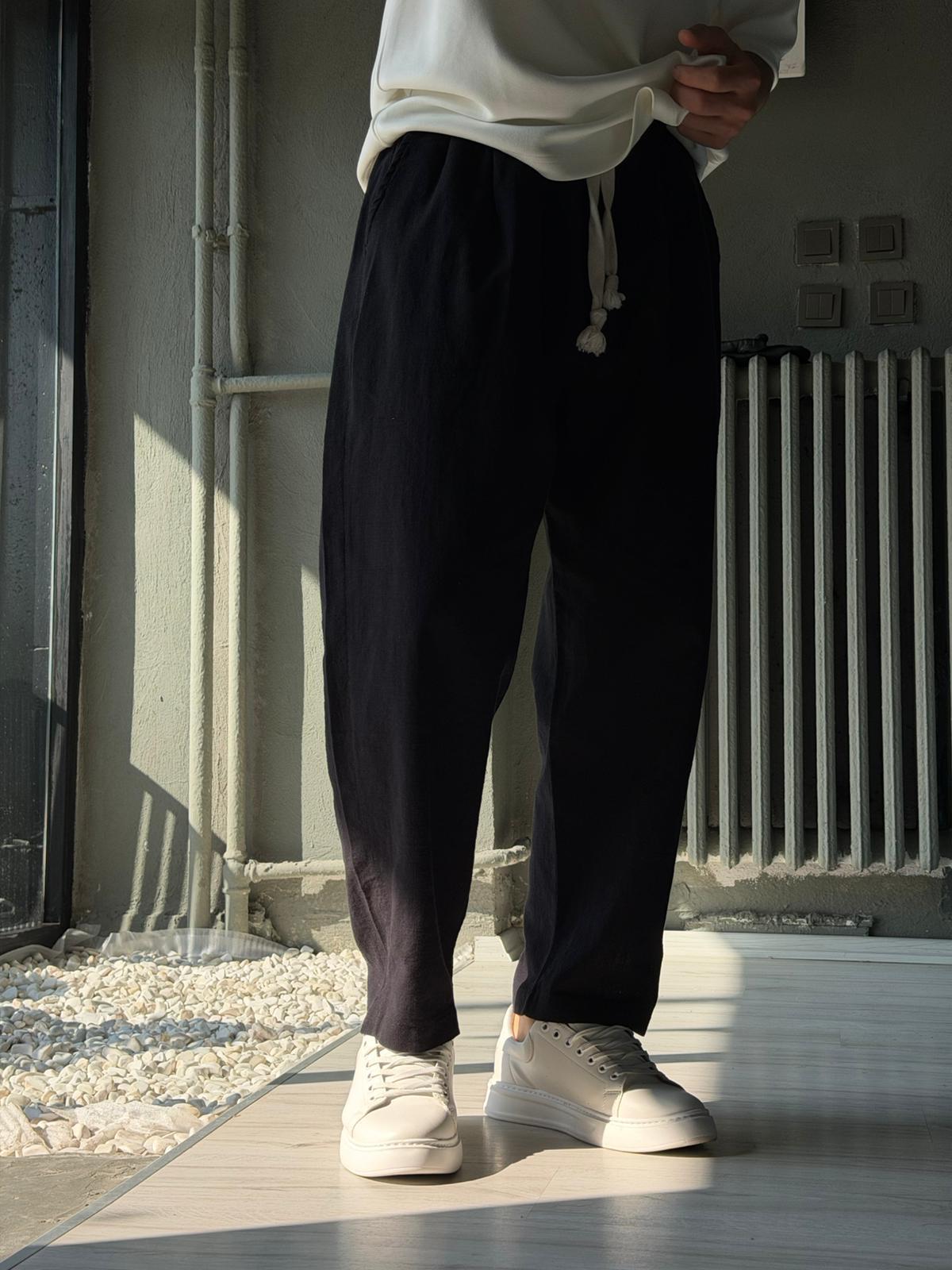 salaş keten pantalon