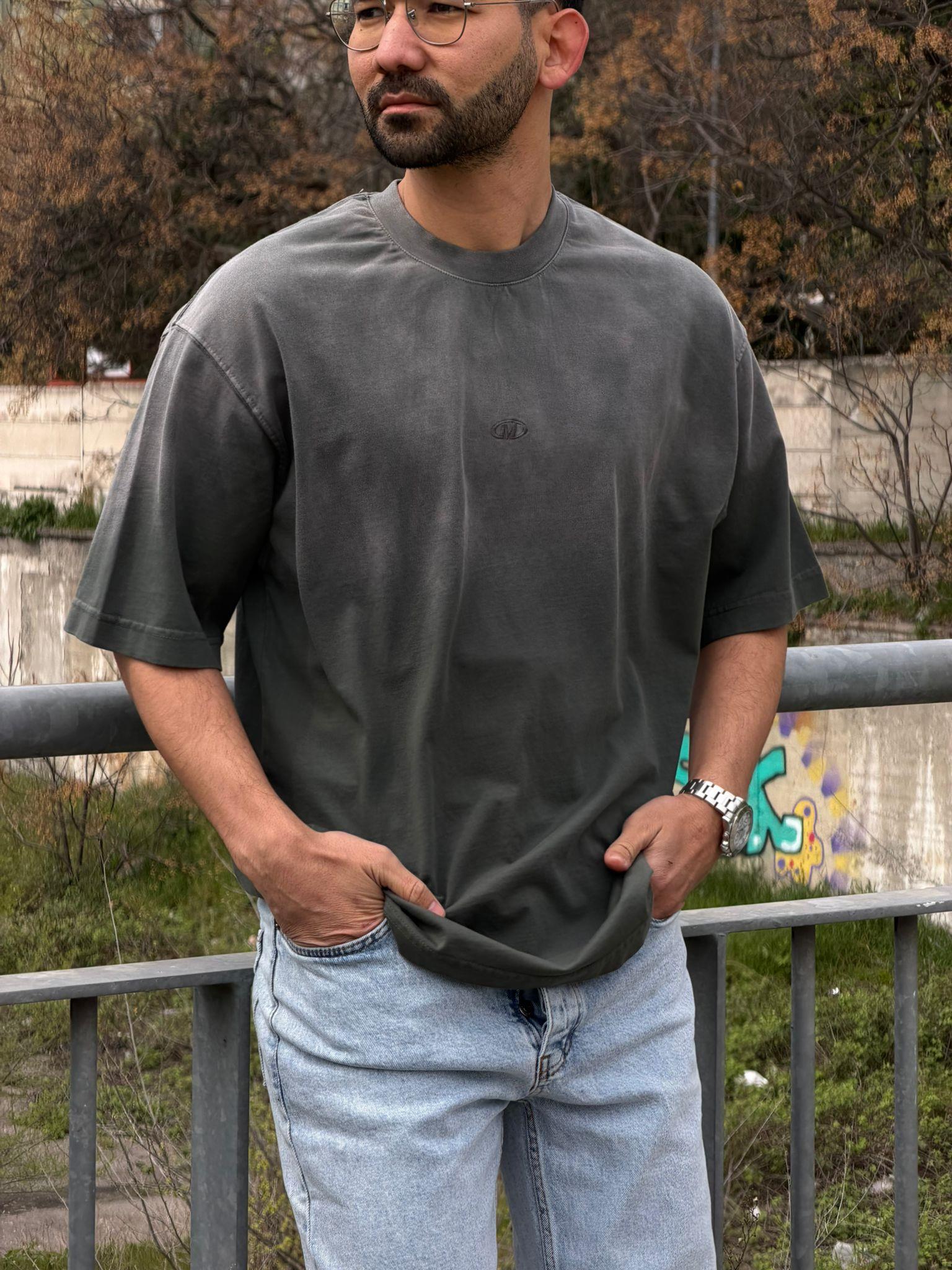 Yüksek Kaliteli Yıkamalı Oversize T-shirt