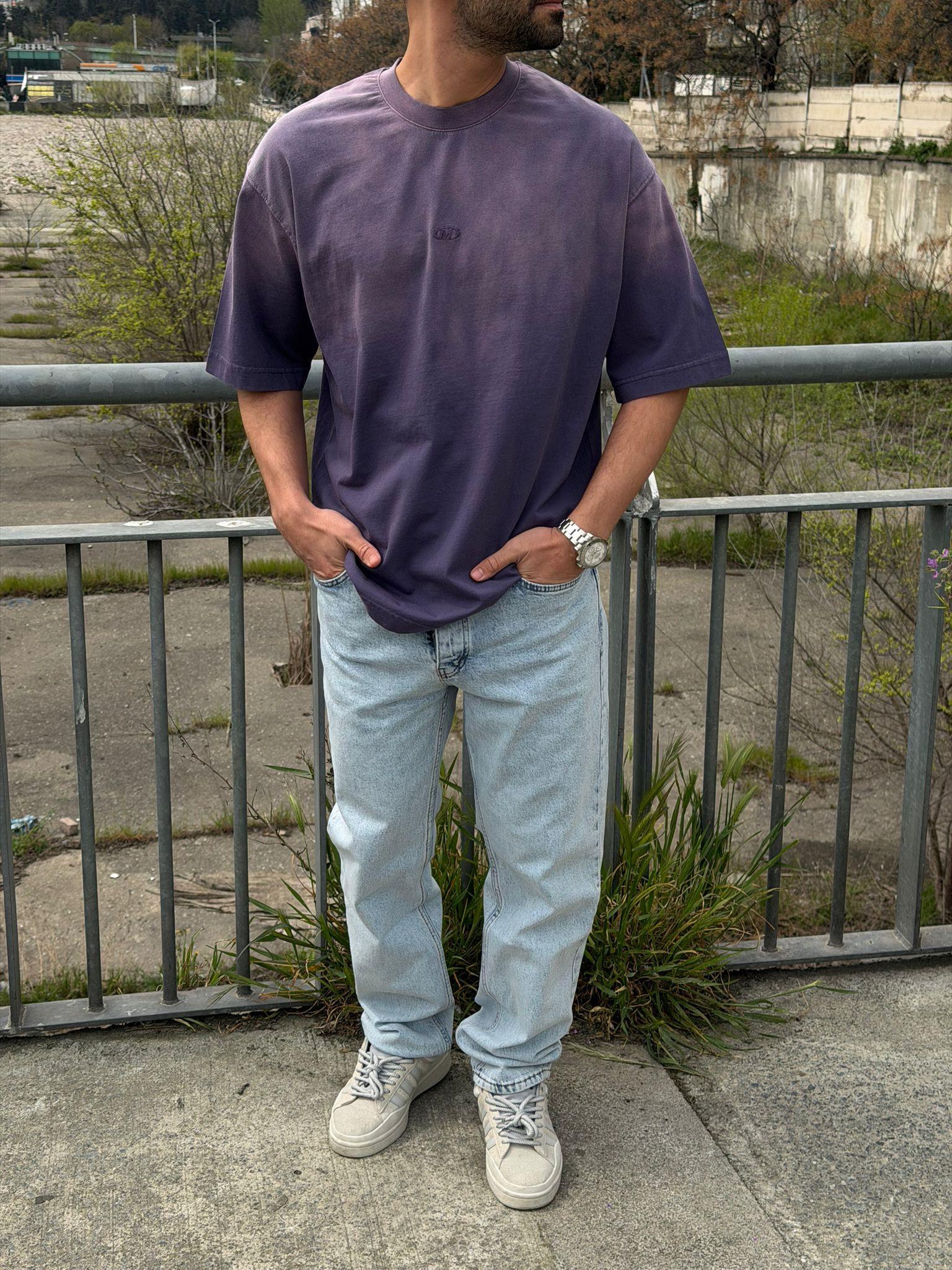 Yüksek Kaliteli Yıkamalı Oversize T-shirt