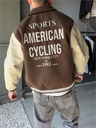 American Cycling Oversize College Ceket