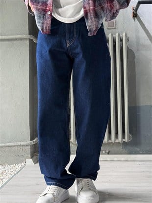 Baggy Fit Kot Pantolon