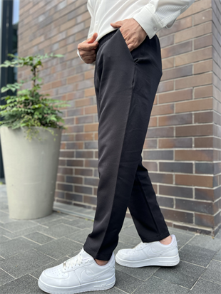 SİYAH İNCE YAZLIK PANTALON
