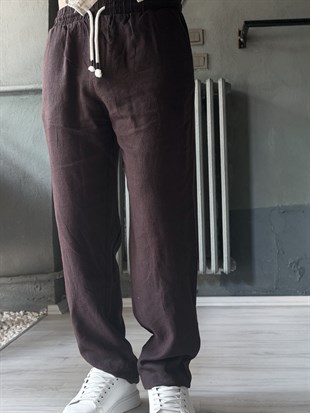 Keten Pamuklu Pantolon