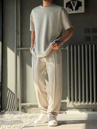 Modal Kumaş Oversize Alt-üst Takım