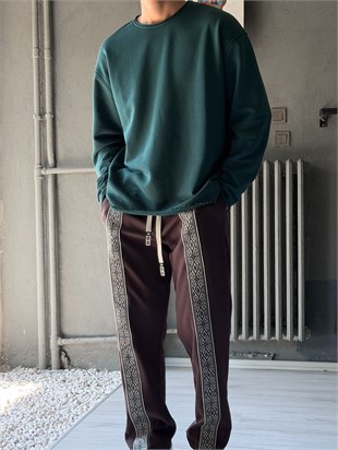 Nakış Detaylı Baggy Pantolon