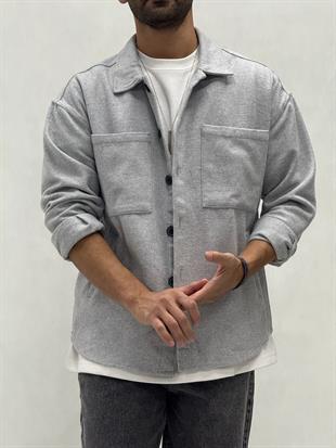 Oversize Ceket Tarz Gömlek