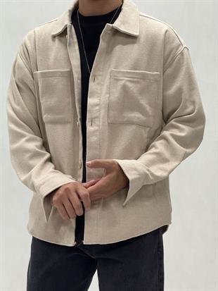 Oversize Ceket Tarz Gömlek